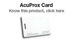 Tag RFID AcuProx Card